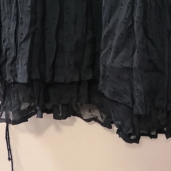 Free People Daliah Drop Waist Dress Deep Jade sz Med - Picture 5 of 10